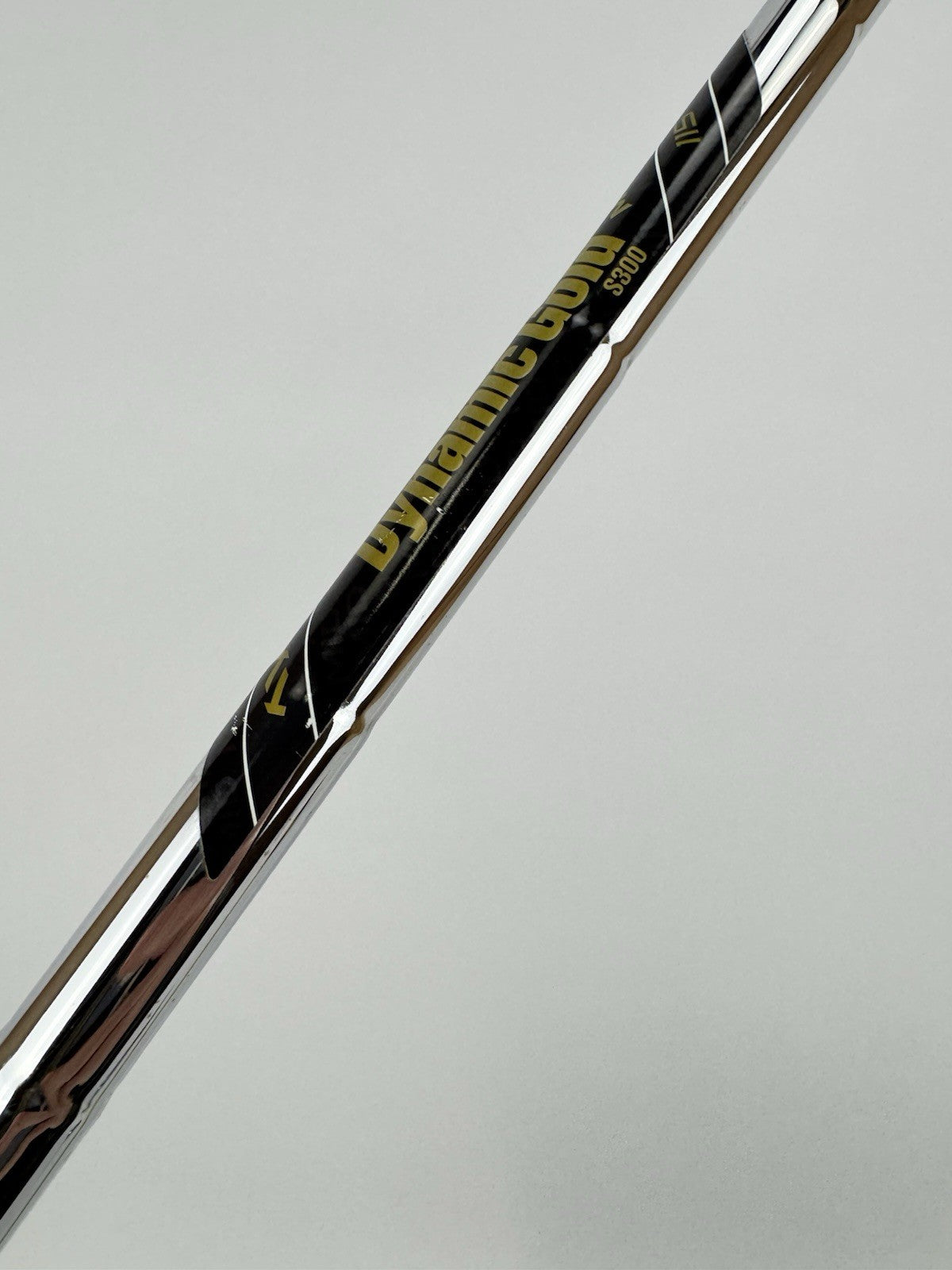 Dynamic Gold 115 Iron Shaft Mid S300 Stiff Steel 36.25” /Pured /0.355 /312363