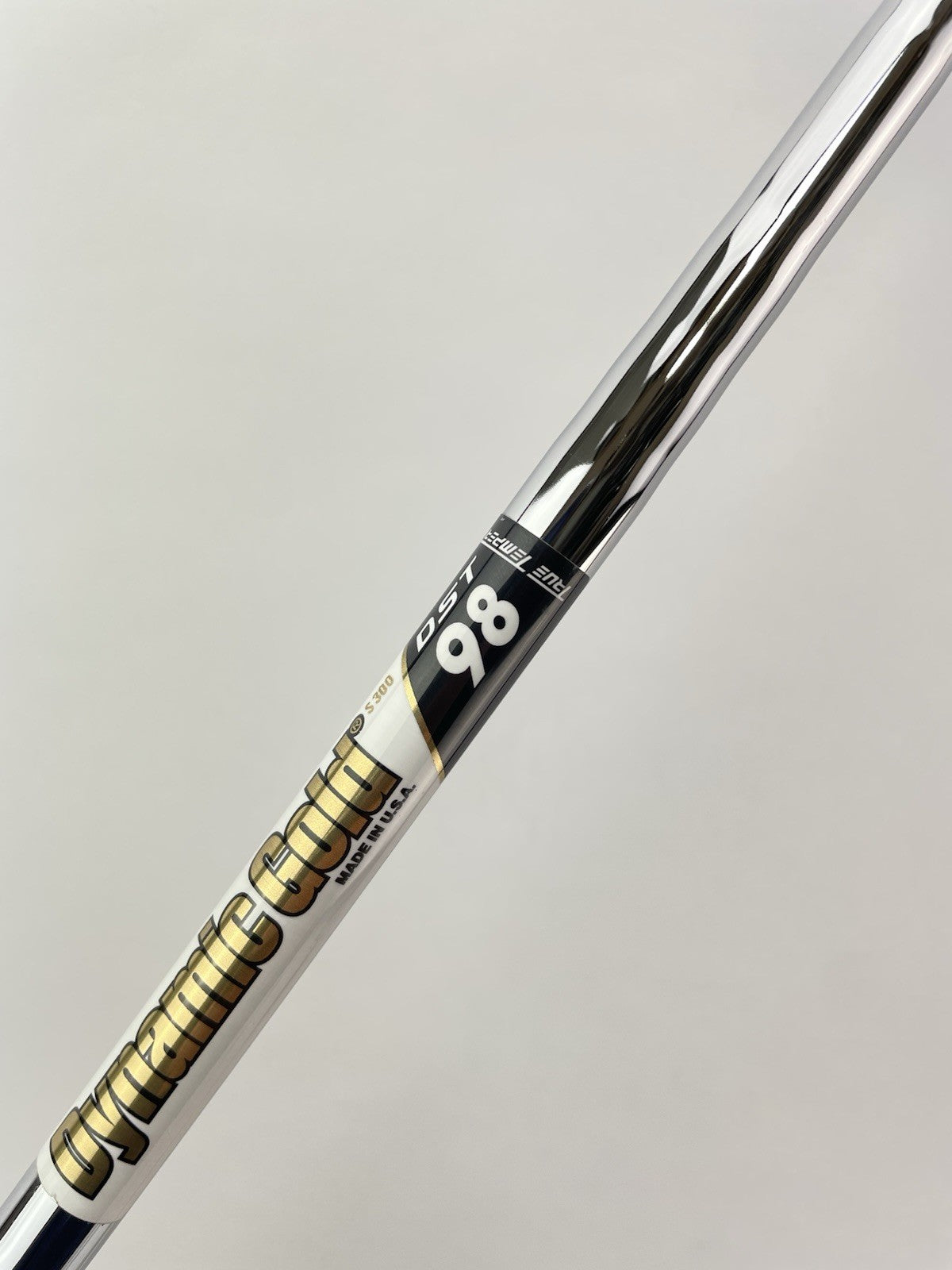 Dynamic Gold DST 98 Iron Shaft S300 Stiff Flex Steel 35.5” /0.355 Tapered /251987