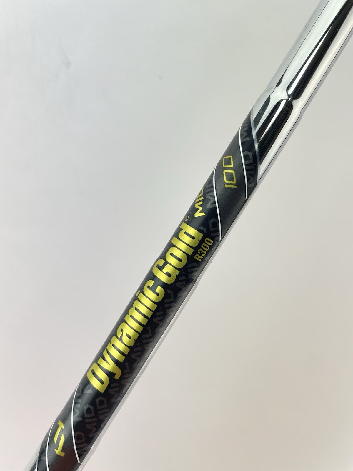 Dynamic Gold Mid 100 Iron Shaft Regular Flex Steel 35.25 /0.355 /259706