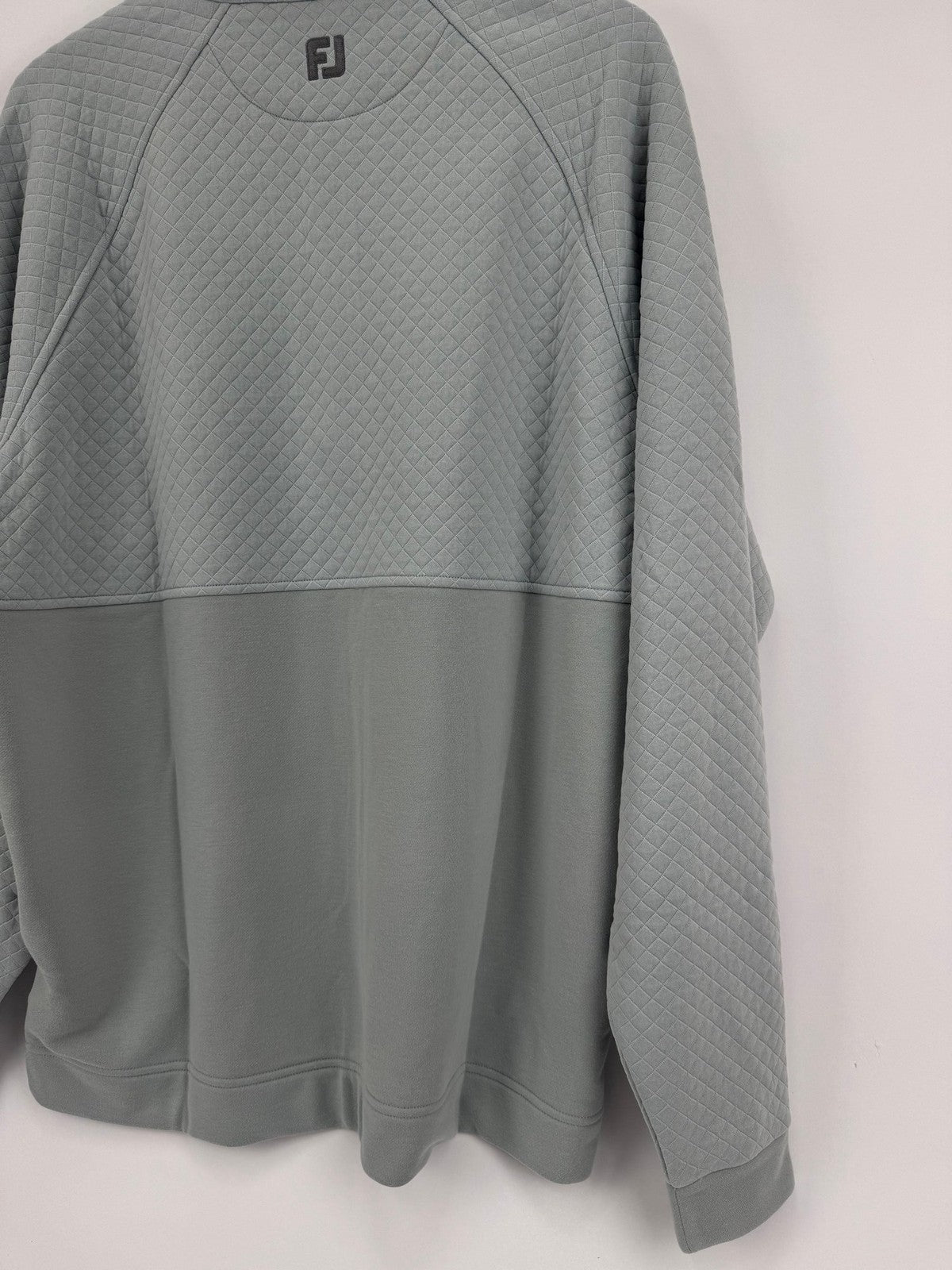 FootJoy Jacquard Thermal Chill-Out 1/4 Zip Golf Pullover Size 2XL/3301211