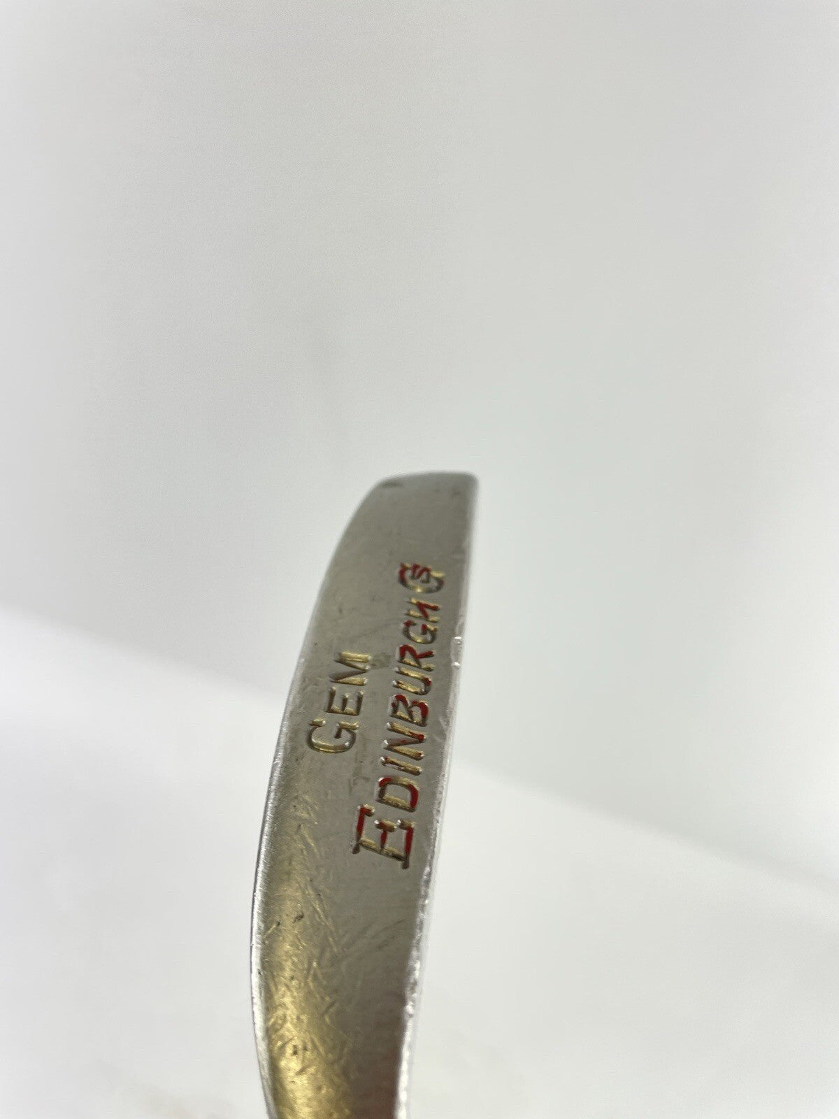 Edinburgh Gem Blade Putter 35.5” Heel Shafted Napa Steel /Right /New Grip /98553