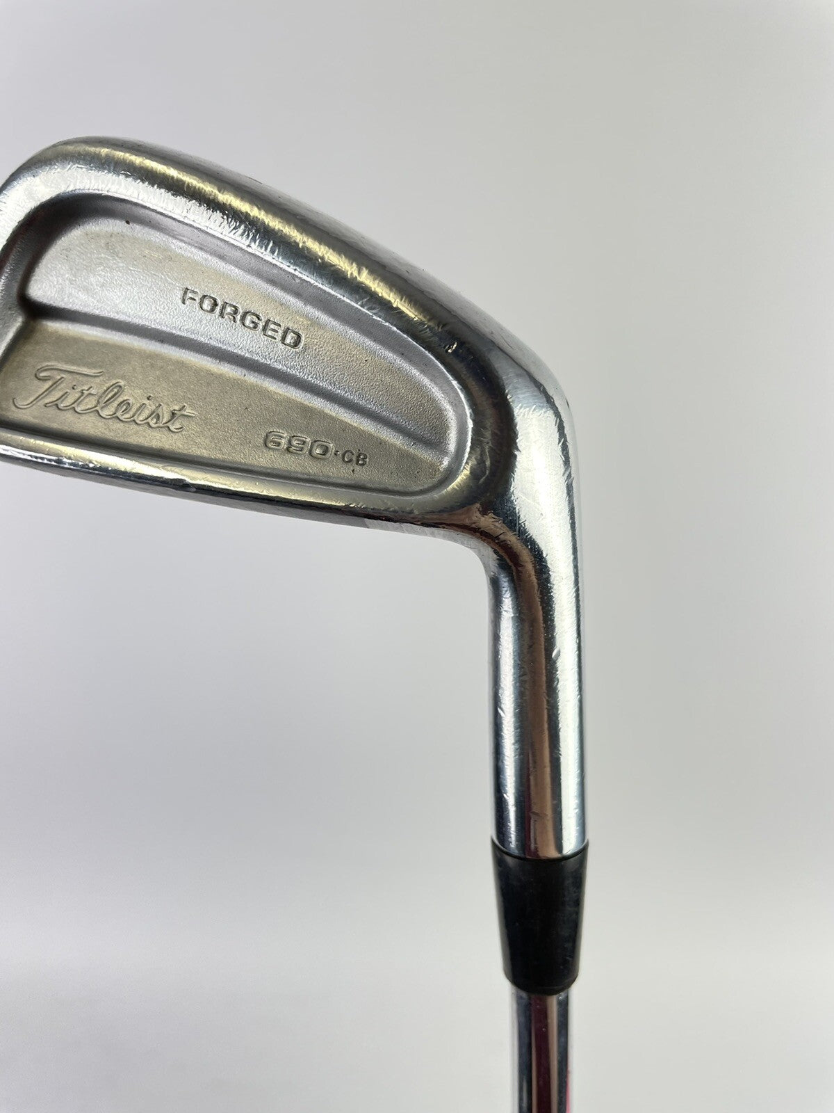 Titleist 690cb Forged 6 Iron S300 Stiff /New Grip /15122