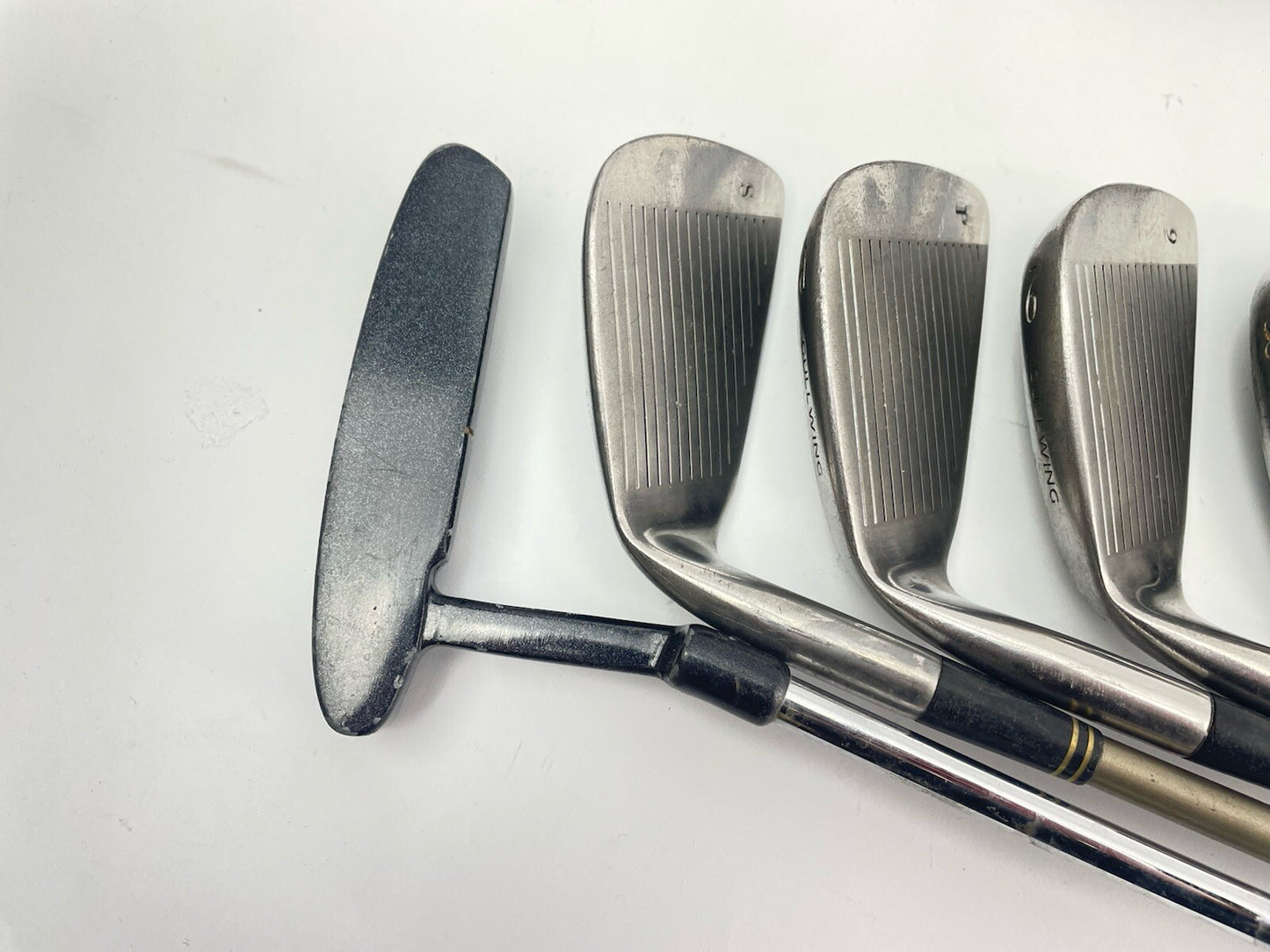 Mens Golf Package Set -1” Regular Flex Graphite 12 Clubs /New Grips /Right /Bag7