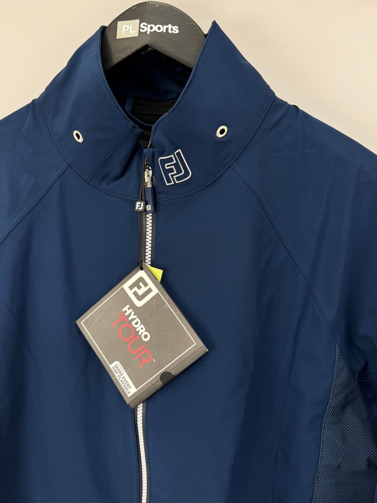 FootJoy Hydro Tour Golf Jacket Men’s Size Small Navy Waterproof/337601