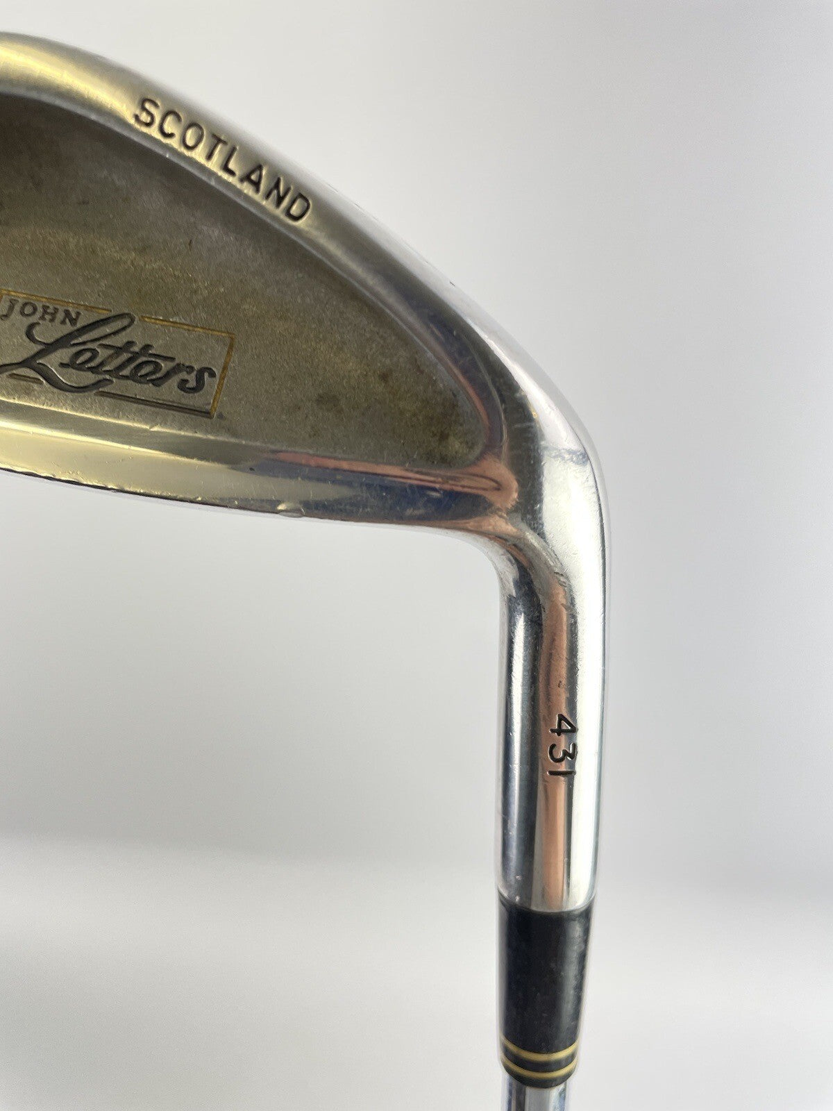 John Letters 5 Iron Trilogy TX Regular Steel /Right handed /New Grip /57453