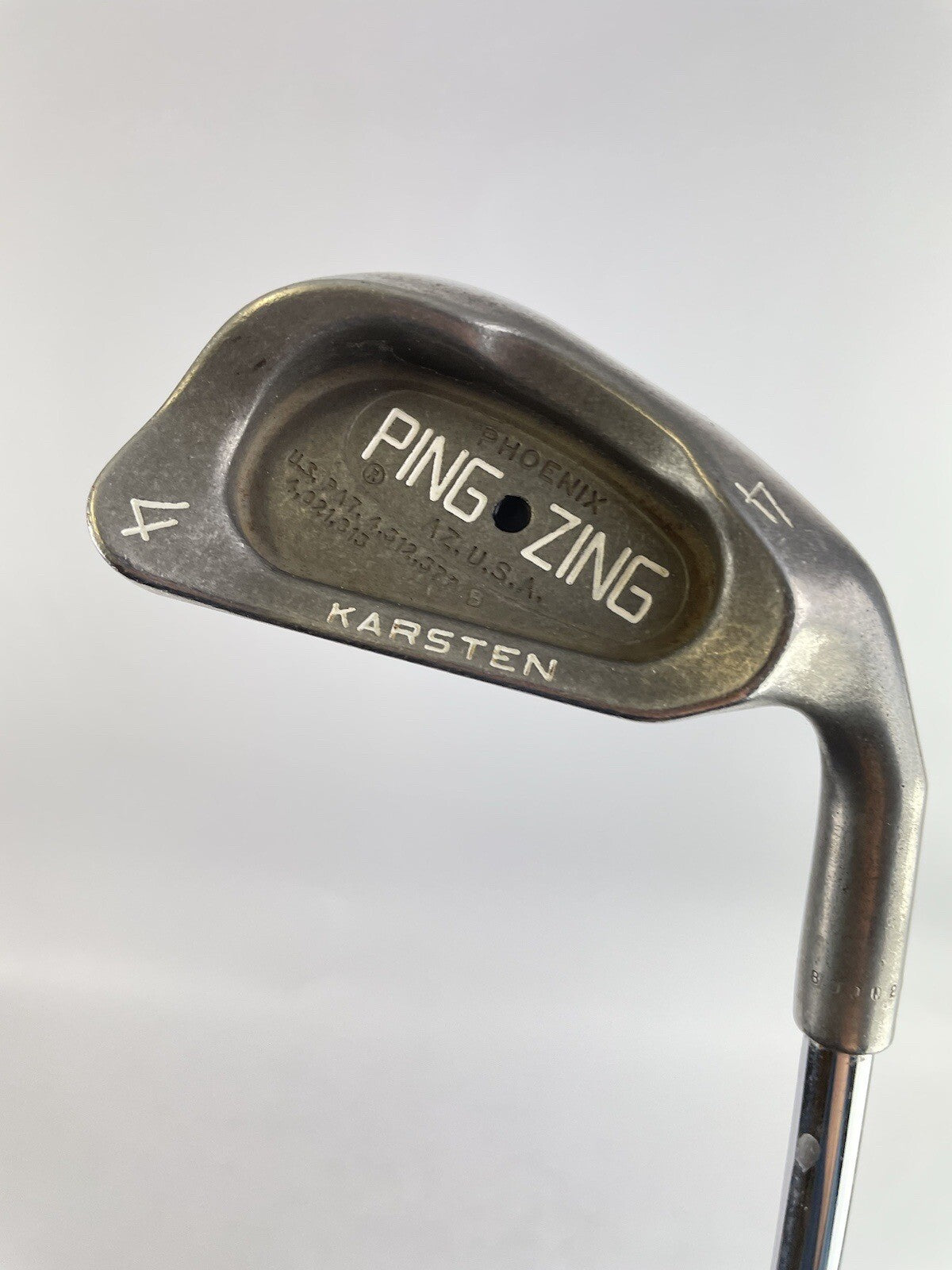 Ping Zing 4 Iron Black Dot Regular Steel /Right Handed /New Grip /92261