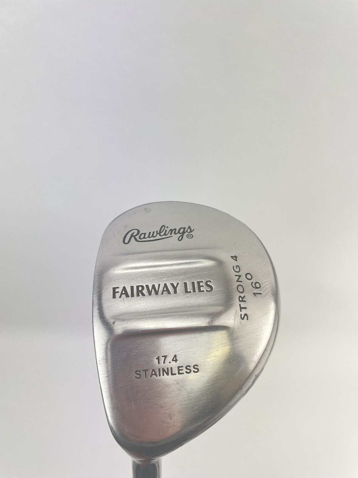Mens Golf 3 Wood Left Handed Rawlings Regular Flex Steel /New Grip /205221