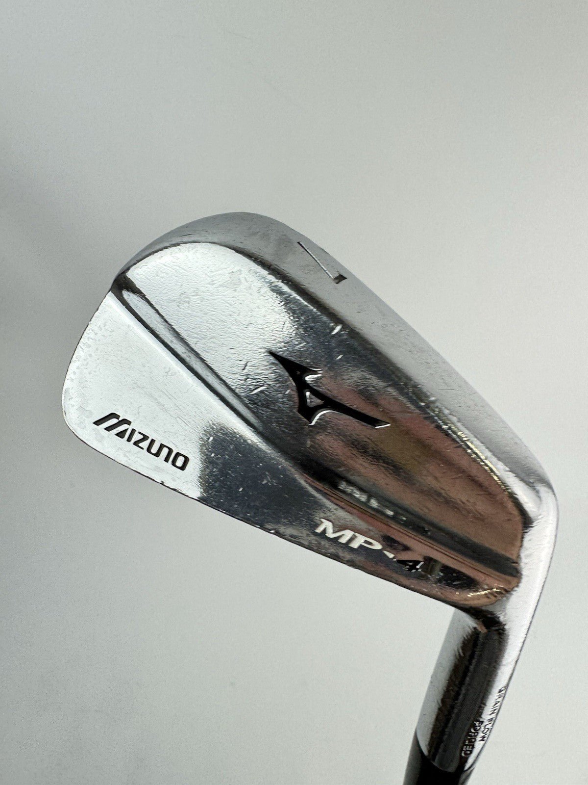 Mizuno MP4 7 Iron Forged Stiff Flex Steel +1/2” /Right Handed /New Grip /311522