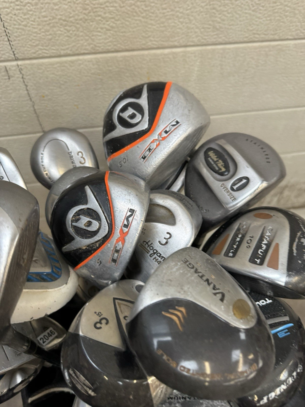 Joblot Golf Driver Fairway Woods Hybrids Mens Ladies Driving Range Bundle /359093