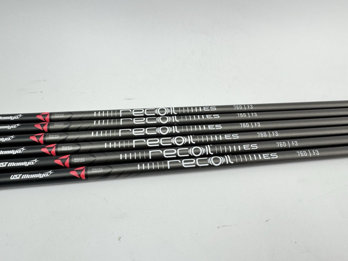 UST Recoil Iron Shaft Set (6) 760 ES F3 Regular Graphite 0.355 Tapered /285530