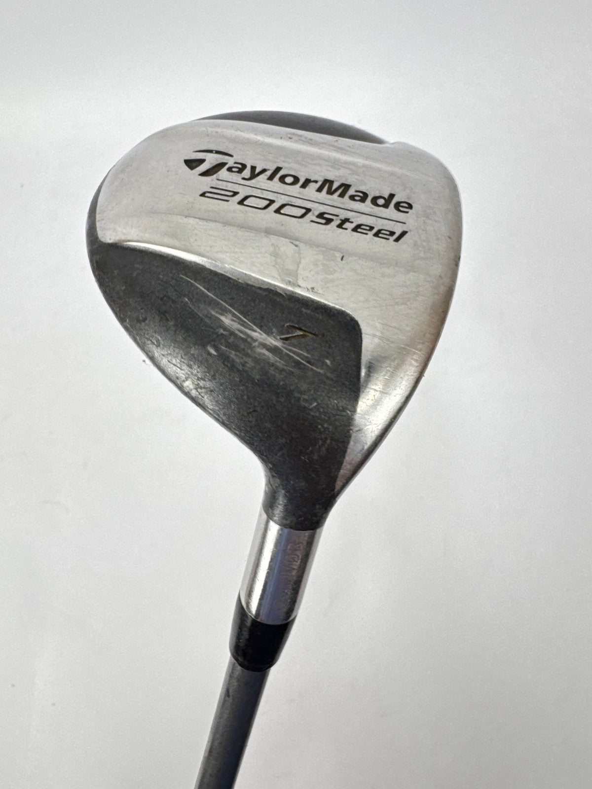 TaylorMade 200 Steel 7 Wood Stiff Flex Graphite Right Handed New Grip No /365622