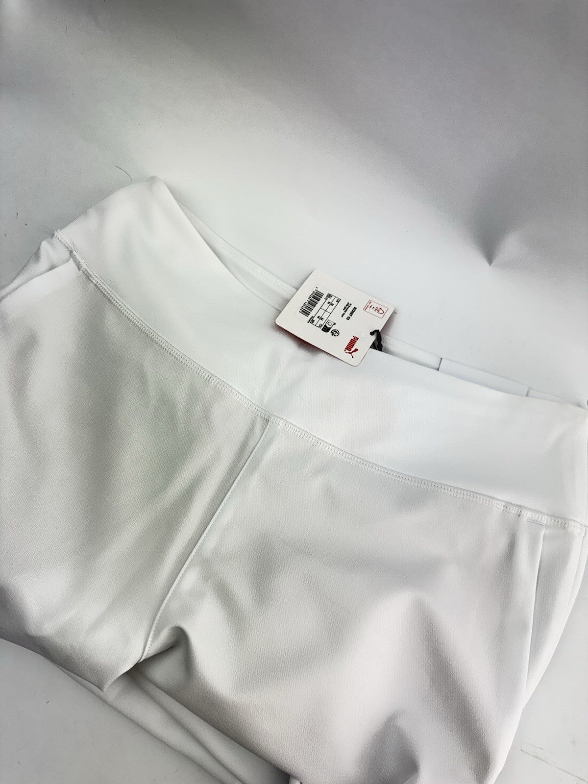 Womens Puma Golf Everyday Capri Trousers White Size UK M High-Rise /300844