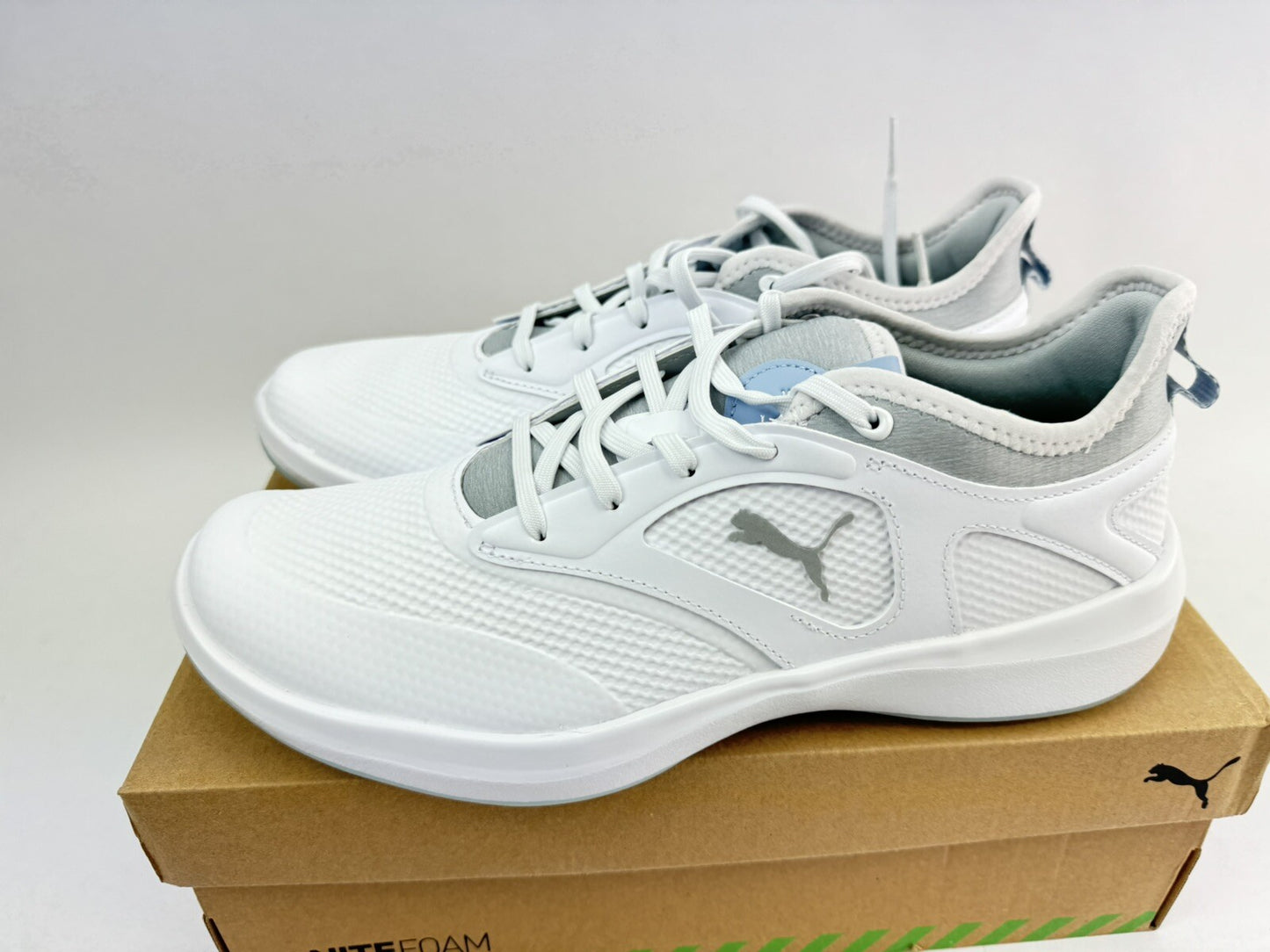 Puma Ignite Malibu Ladies Golf Shoes Spikeless UK 4.5 /White /New /201361