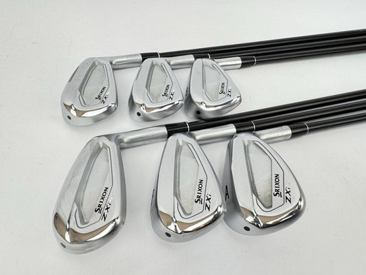 Srixon Zxi4 Irons 6-PW + AW Helium 60 F3 Regular Graphite /Lamkin Midsize /347490