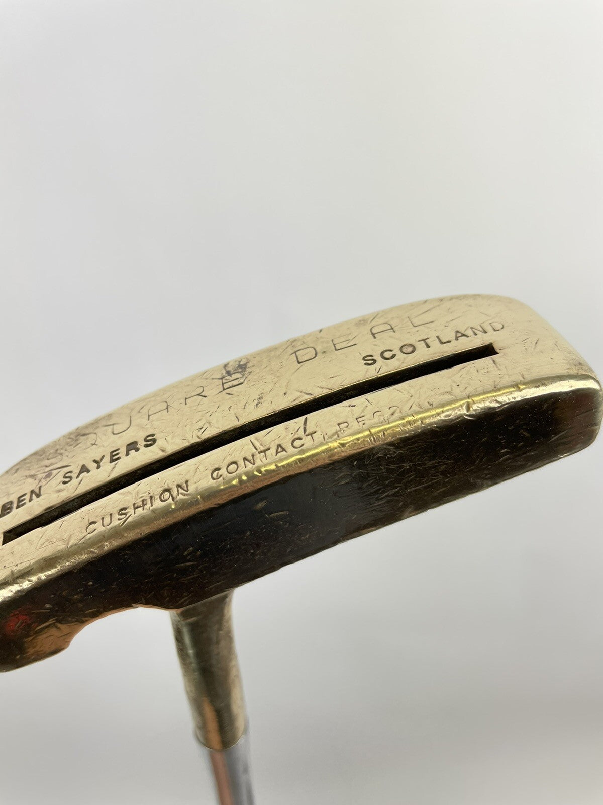 Ben Sayers Square Deal Putter 35” Steel /Right /New Grip2