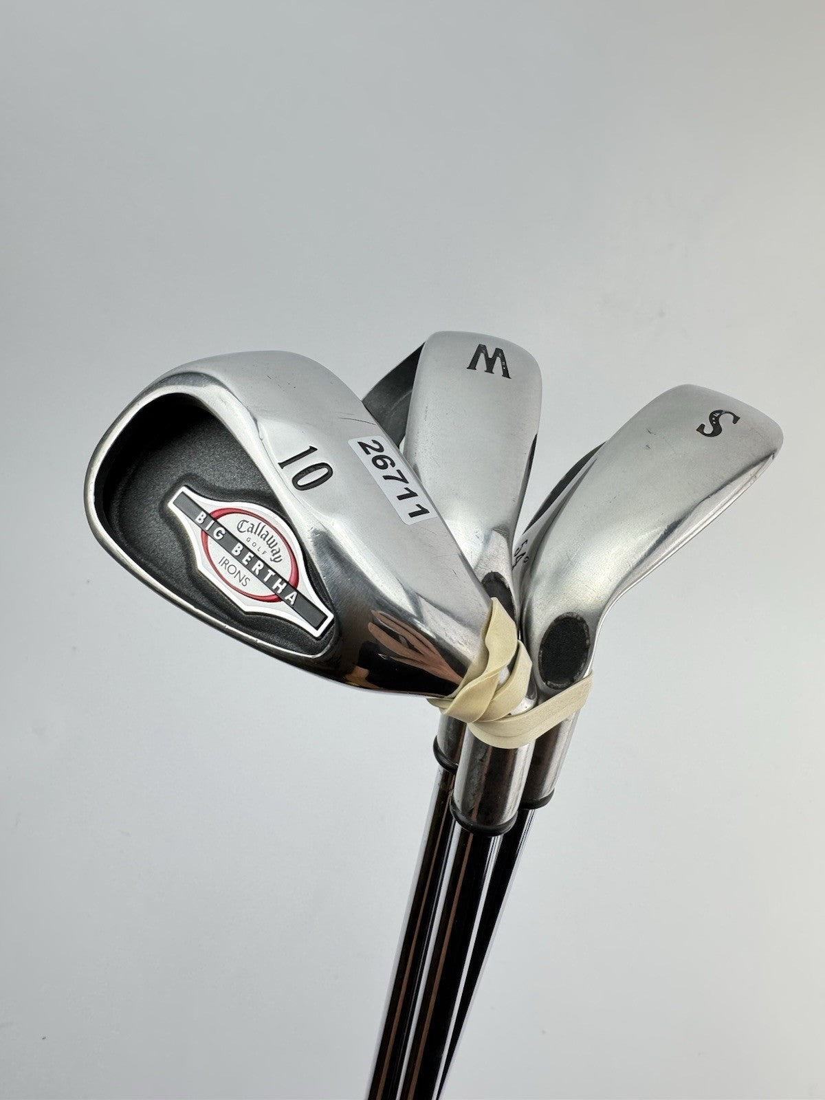 Callaway Big Bertha Wedge Set 45*,50*+54* Uniflex Steel /New Grips /2671112