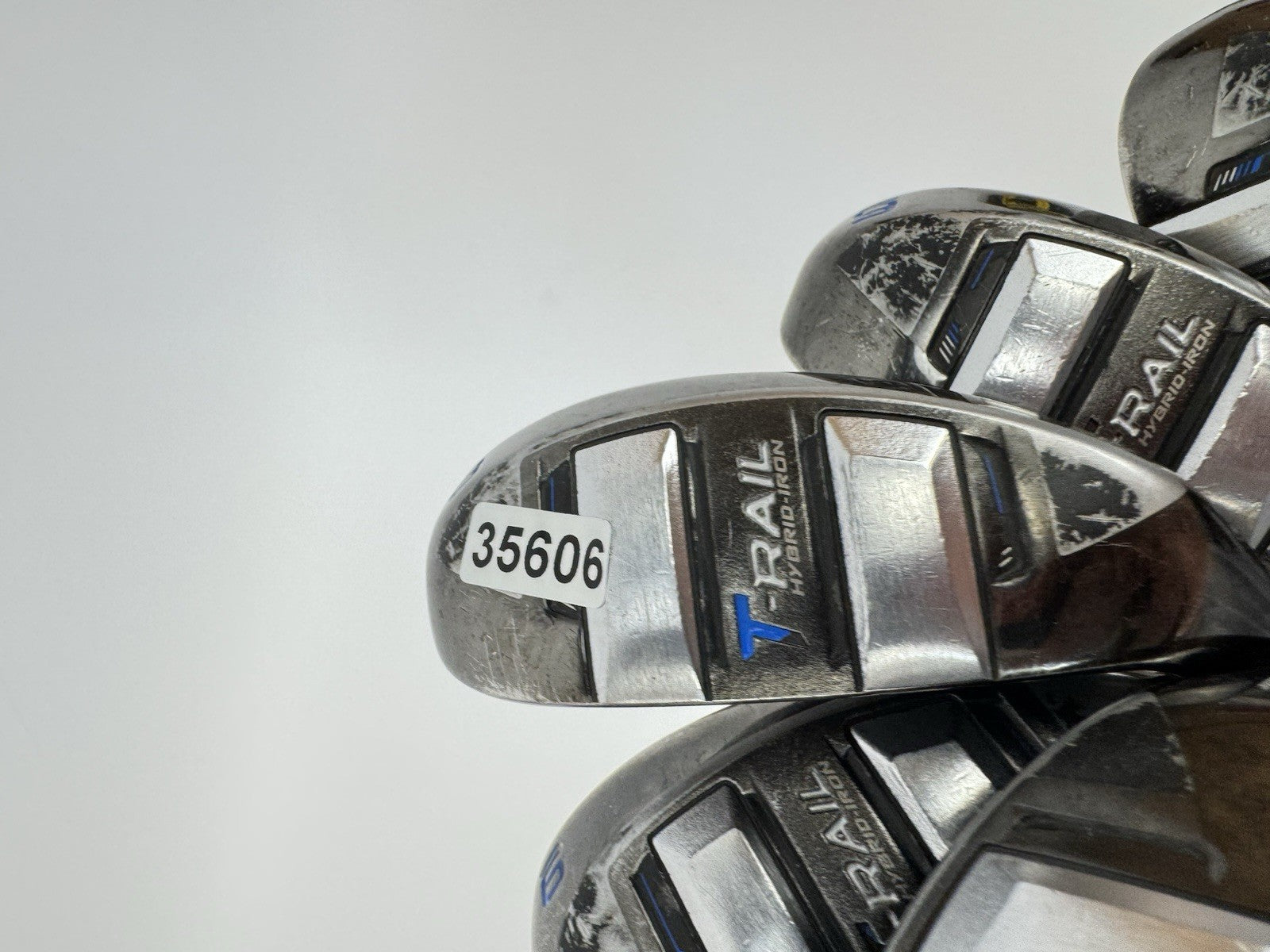 Cobra T Rail Irons Left Handed 5-PW Regular Flex Steel /Midsize Grips /3560613