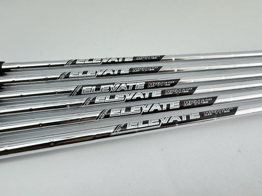 Elevate MPH Iron Shaft Set (6) 95 Regular Steel 0.370 Parallel /New Grips /287770