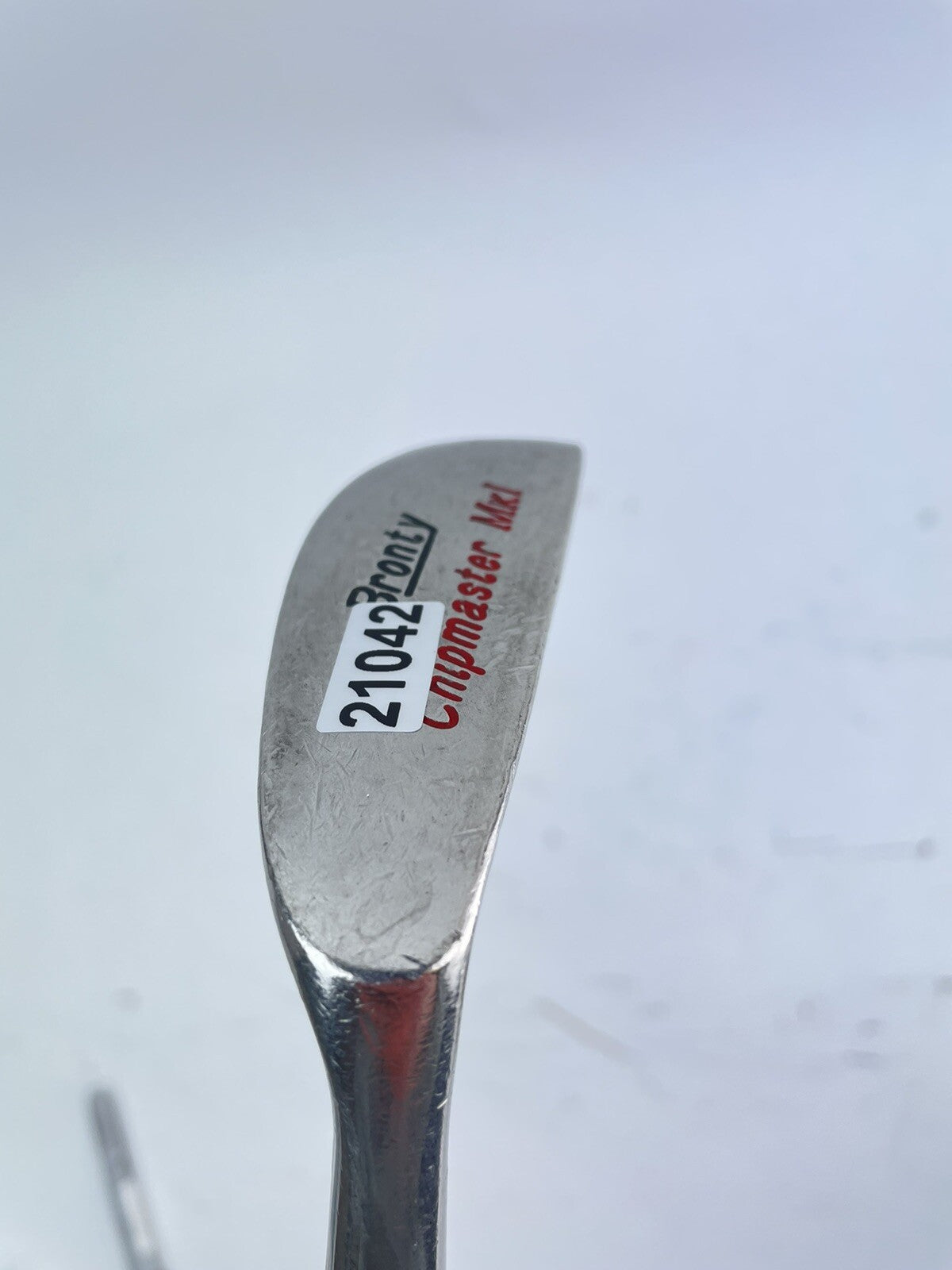 Bronty Chipmaster Golf Chipper MK1 Steel Shafted /Right /33.5" /New Grip /2104223