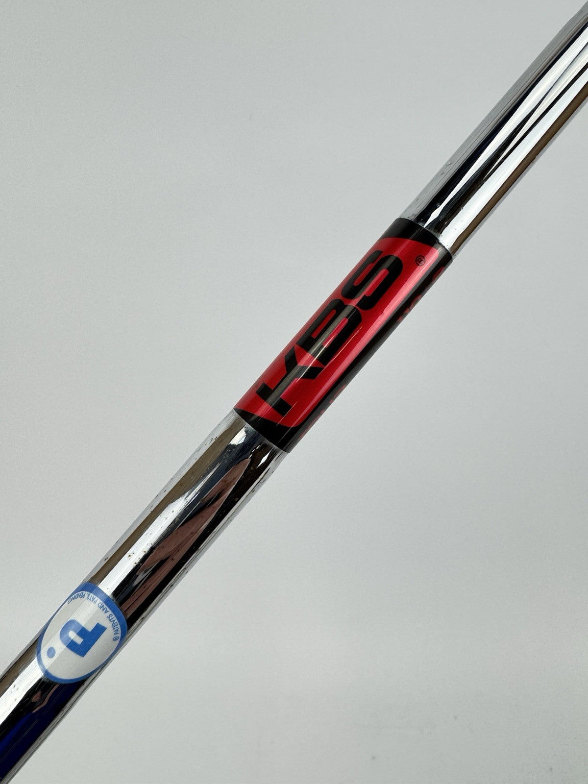 KBS Tour 110 Iron Shaft Regular Flex Steel Pured 34.75” /0.355 Tapered /317710