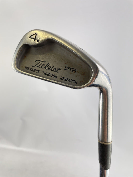 Titleist 4 Iron DTR Black Dot R300U Regular Steel /Right Handed /New Grip /89650