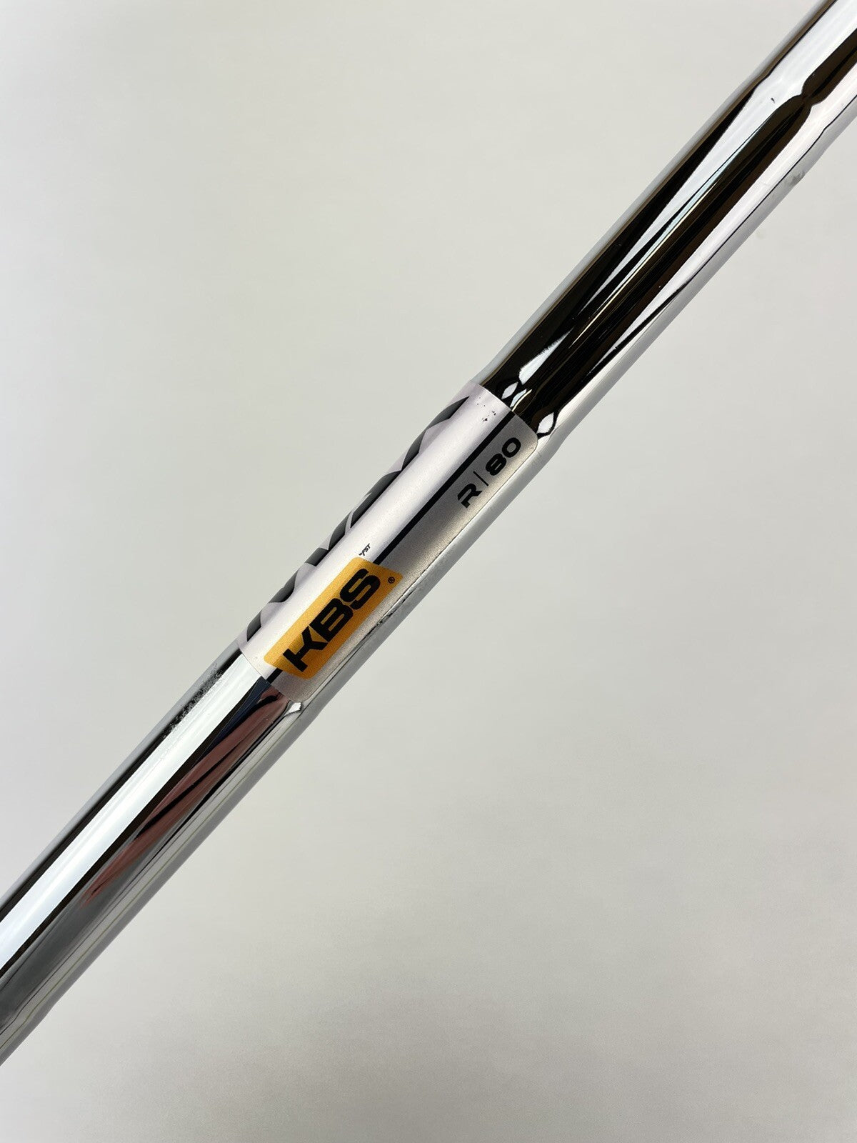 KBS Max 80 Iron Shaft Regular Flex Steel 36” /0.370 Parallel Tip /205626