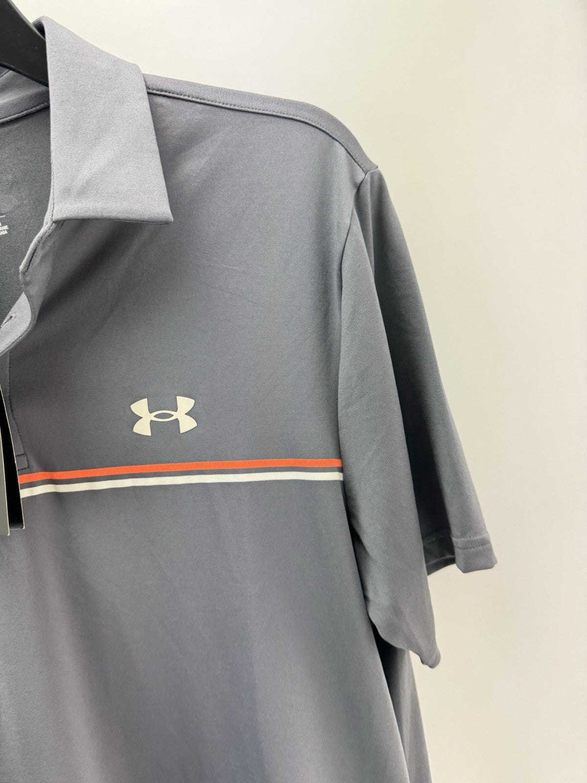 Under Armour Playoff 3.0 Men’s Polo Shirt Stripe /UK Large /Loose Fit /New/275534