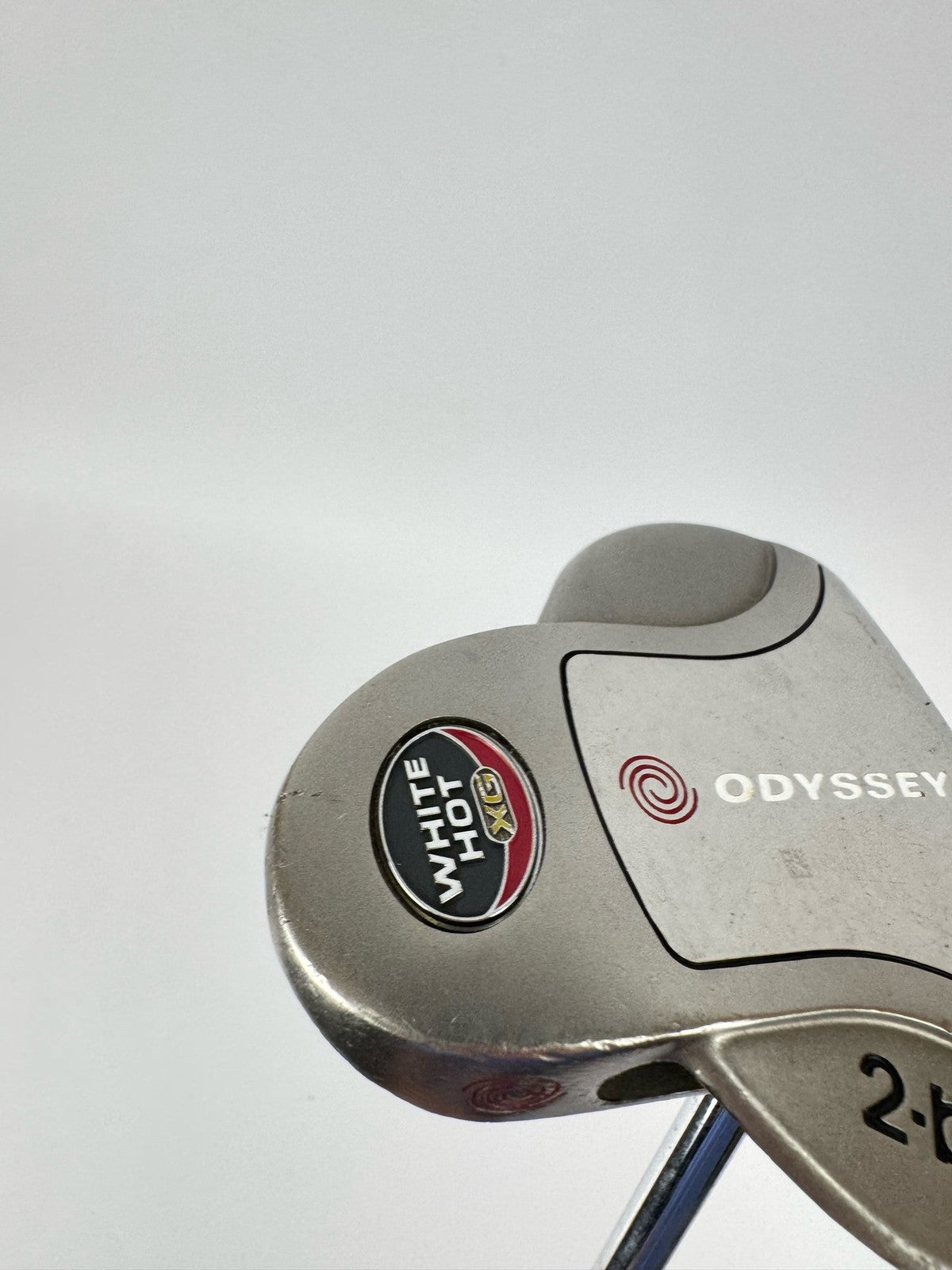 Odyssey 2 Ball Putter White Hot CS 34 Inch Steel Right Handed Mallet Used/366642
