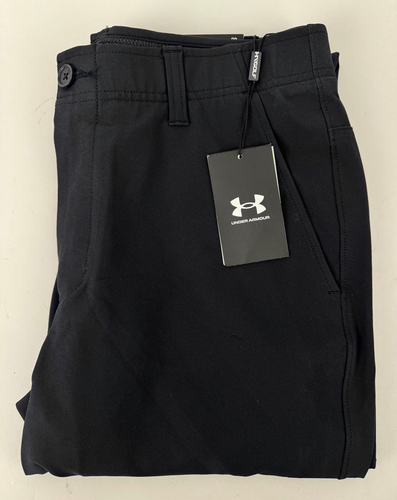 Under Armour UA Drive Jogger Men's 32 Black Slim Taper Lightweight Active/334403