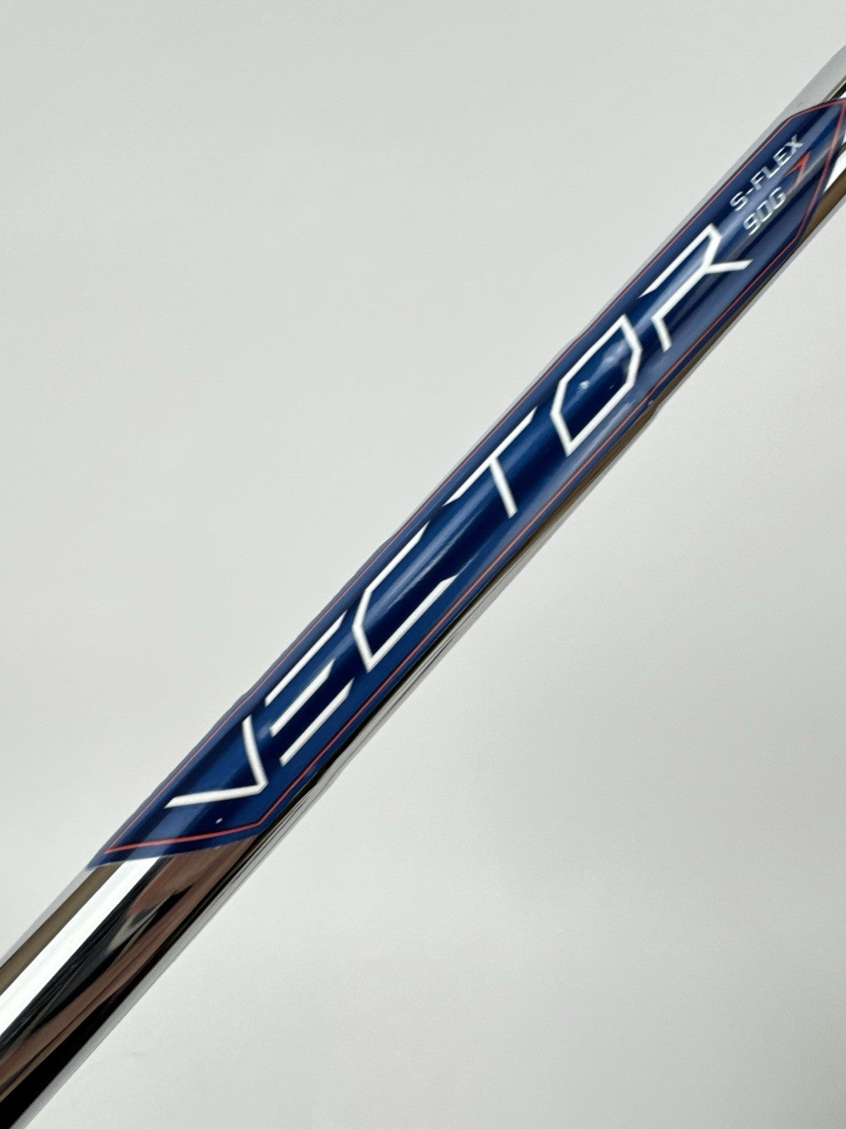 True Temper Vector Iron Shaft 90G Stiff Flex Steel 35” /0.370 Parallel /336462