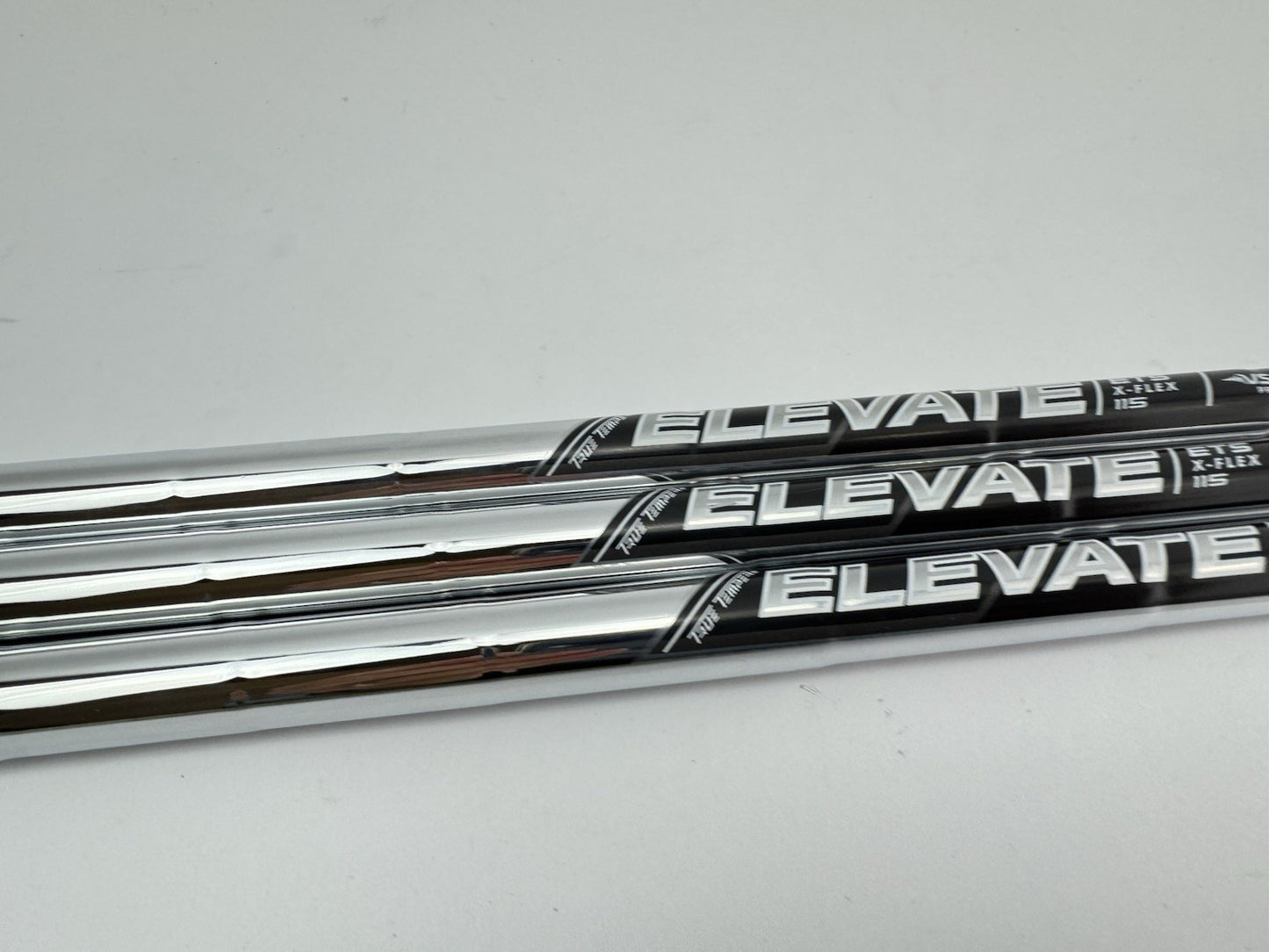 Elevate Pro Wedge Shaft Set (3) Vss 115 X Flex Steel +1/2” /0.355 Tapered /291311
