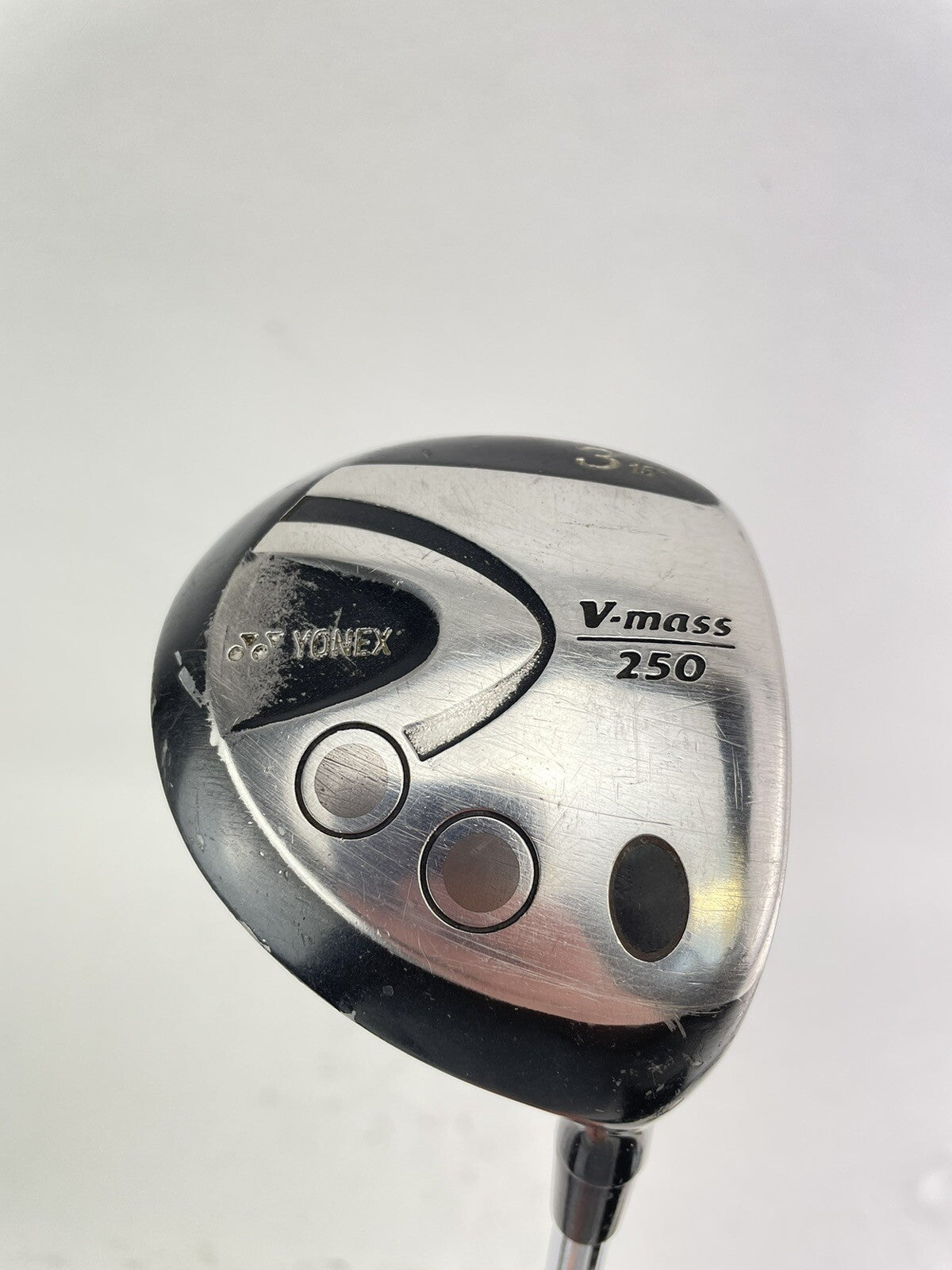 Yonex Golf 3 Wood 15* V-Mass 250 6.5 Stiff Flex Steel /Right Handed /200980