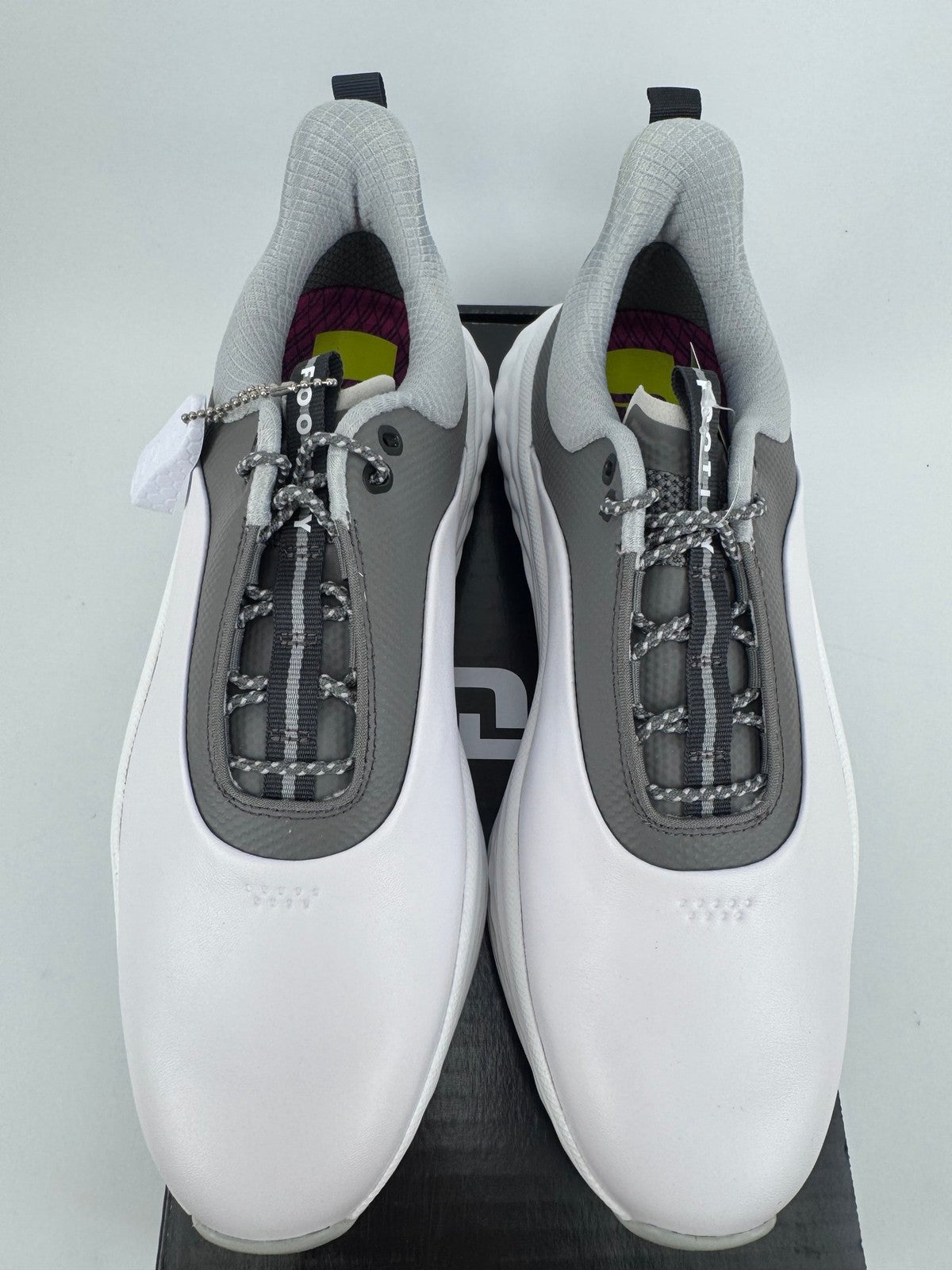 FootJoy Quantum Golf Shoes Men's UK Size 7.5 Grey White Comfort Foam/314251