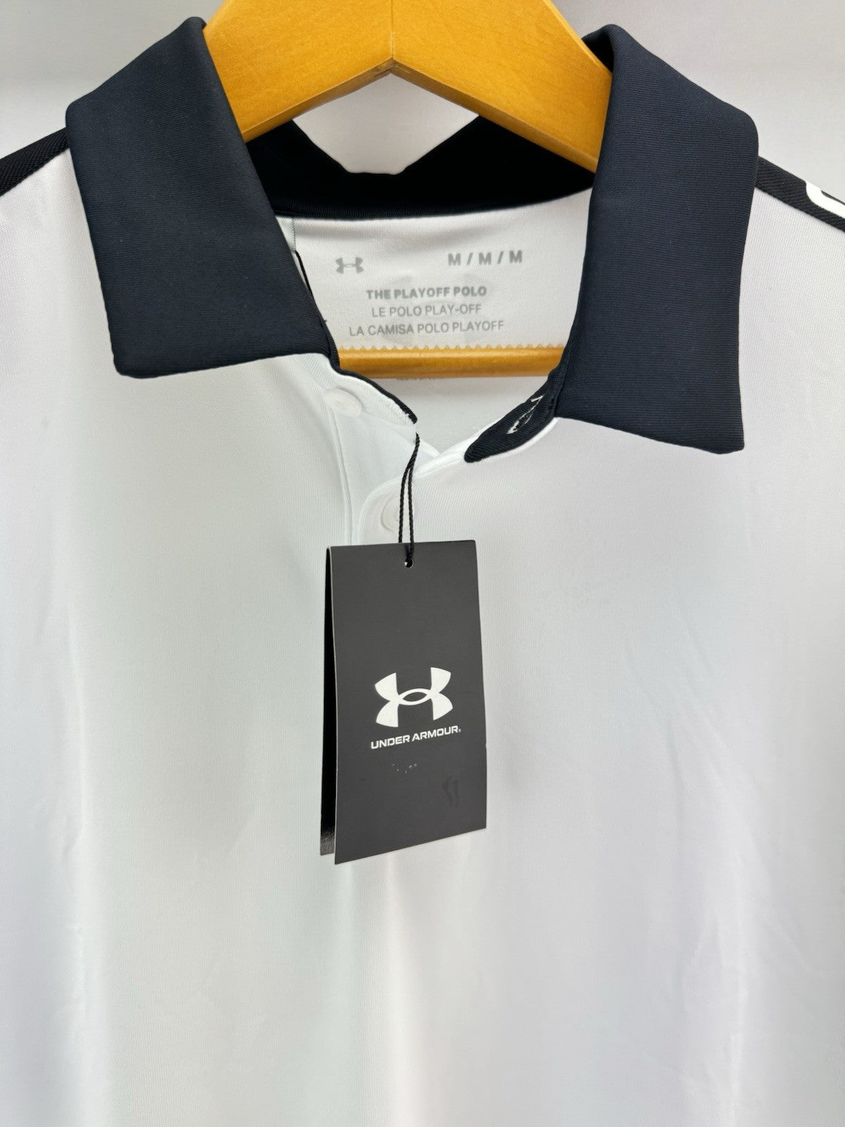 Under Armour Playoff 3.0 Mens Polo Shirt Striker /UK Medium /Loose Fit /199734