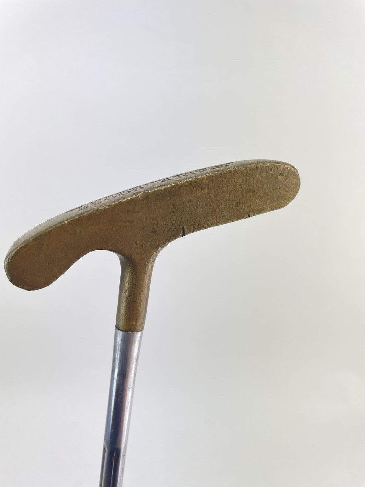 Golden Goose Brass Putter Blade John Letters 35" /Right Handed /New Grip /176868