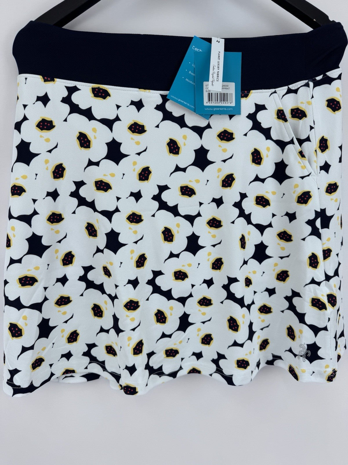 Green Lamb Ladies Golf Printed Skort A Line Size UK 12 Pop Print/ 317910