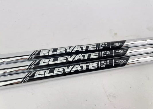 Elevate Pro Wedge Shaft Set (3) Vss 115 Stiff Flex Steel 0.355 Tapered /285540