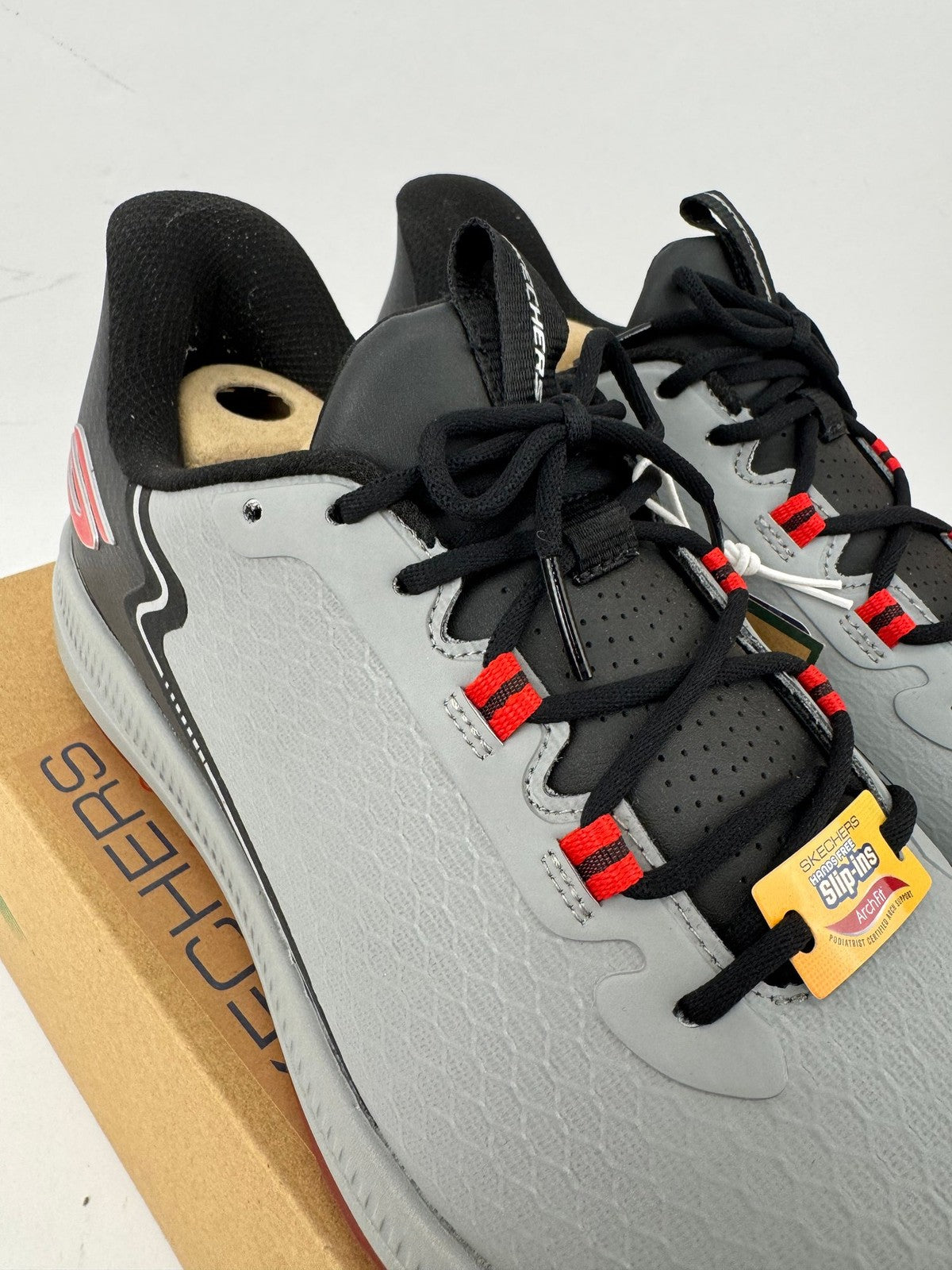 Skechers Go Golf Elite 6 Men's Waterproof Trainers Size UK 8.5 Charcoal/349997