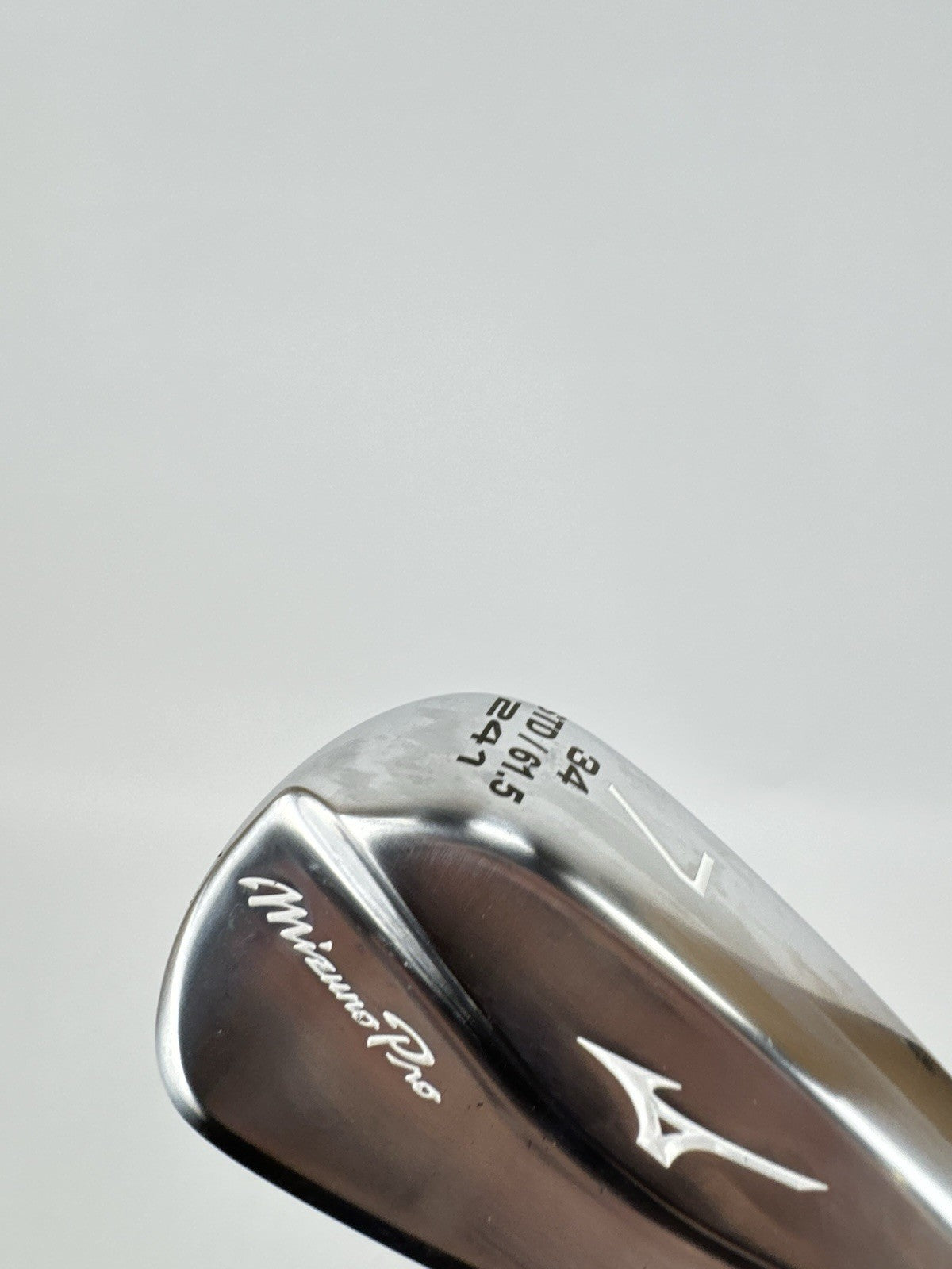 Mizuno Pro 241 7 Iron KBS Tour Stiff Flex Steel +1/2” /Right Handed /Demo /314534
