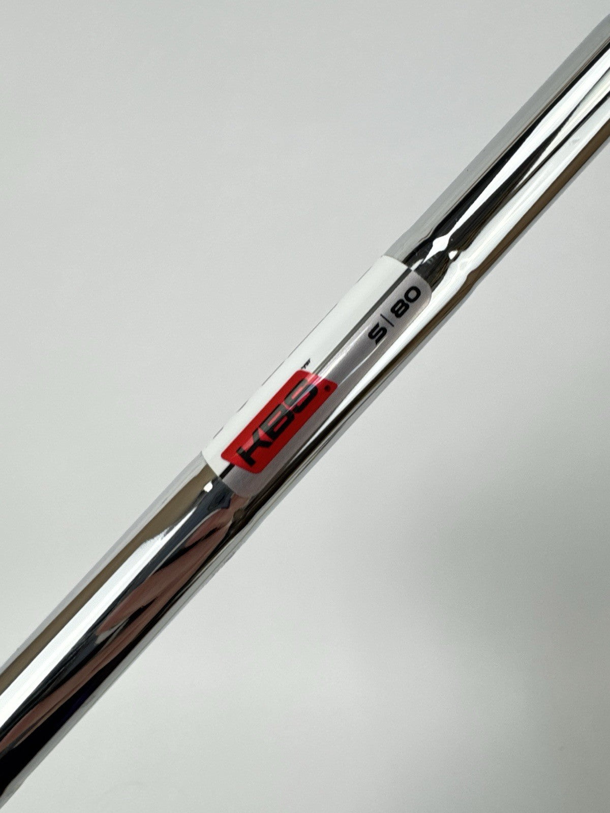 KBS Max 80 Iron Shaft Stiff Flex Steel 35” /0.370 Parallel /336575