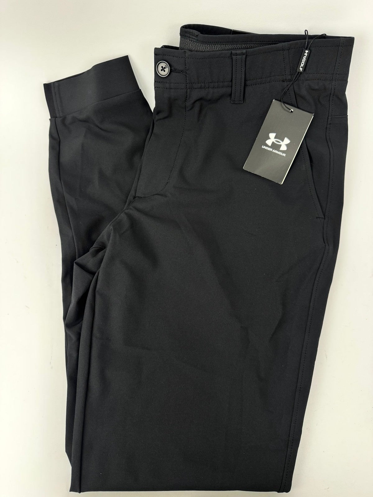 Under Armour UA Drive Jogger Men's 32 Black Slim Taper Lightweight Active/334400