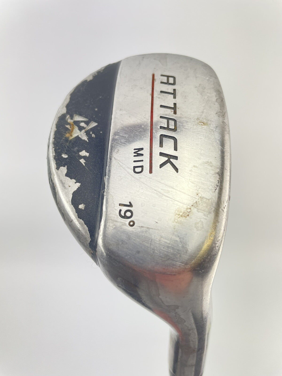 Mens Golf Hybrid 19* Attack Mid Regular Flex Graphite /Right /New Grip /215750