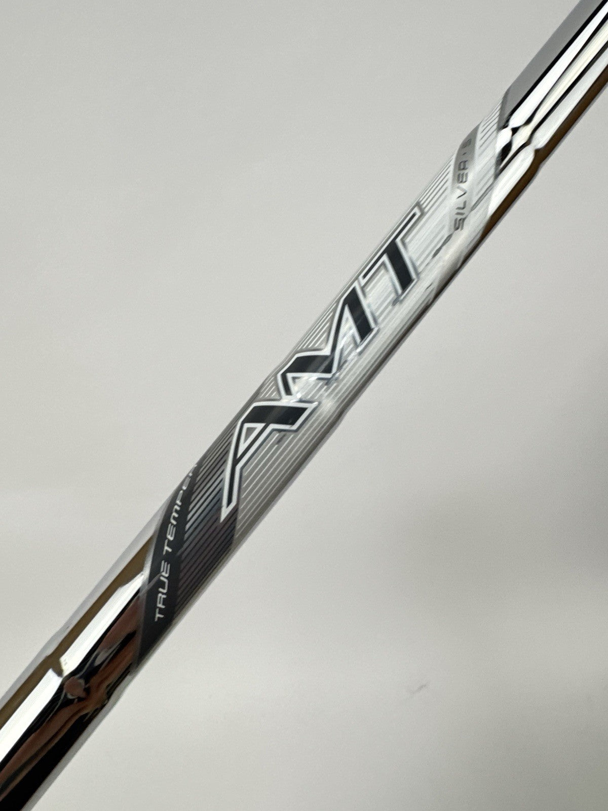 True Temper AMT Silver Iron Shaft Stiff Flex Steel 35.75” /0.355 Tapered /355527