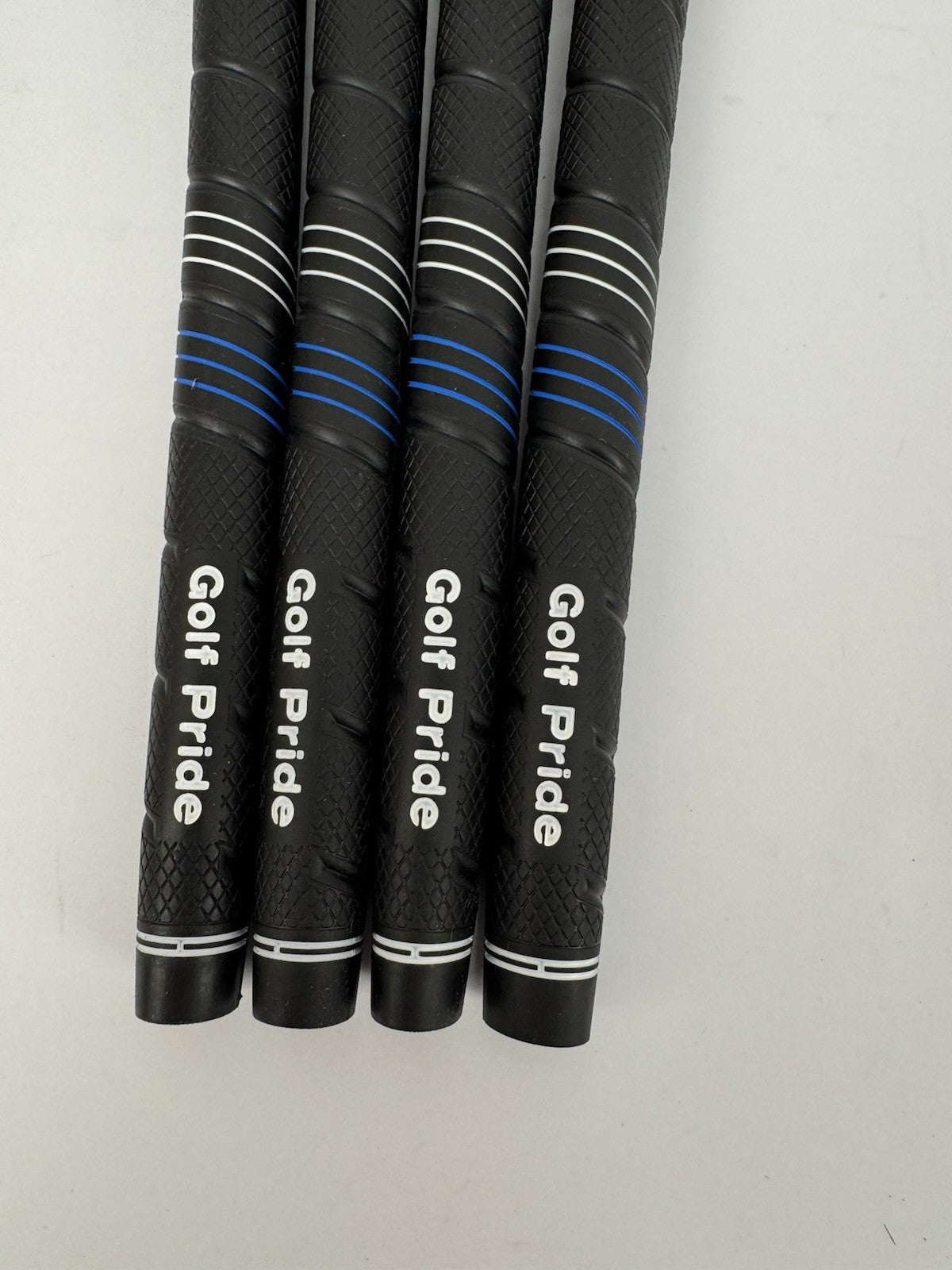 Golf Pride CP2 Wrap Golf Grips (4) Men’s Standard /Black/Blue /New /326471