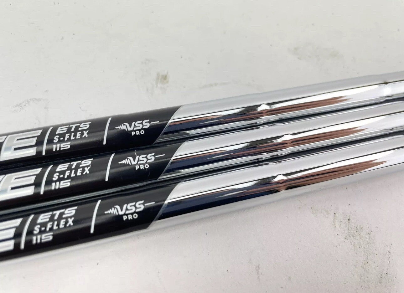 Elevate Pro Wedge Shaft Set (3) Vss 115 Stiff Flex Steel 0.355 Tapered /285543