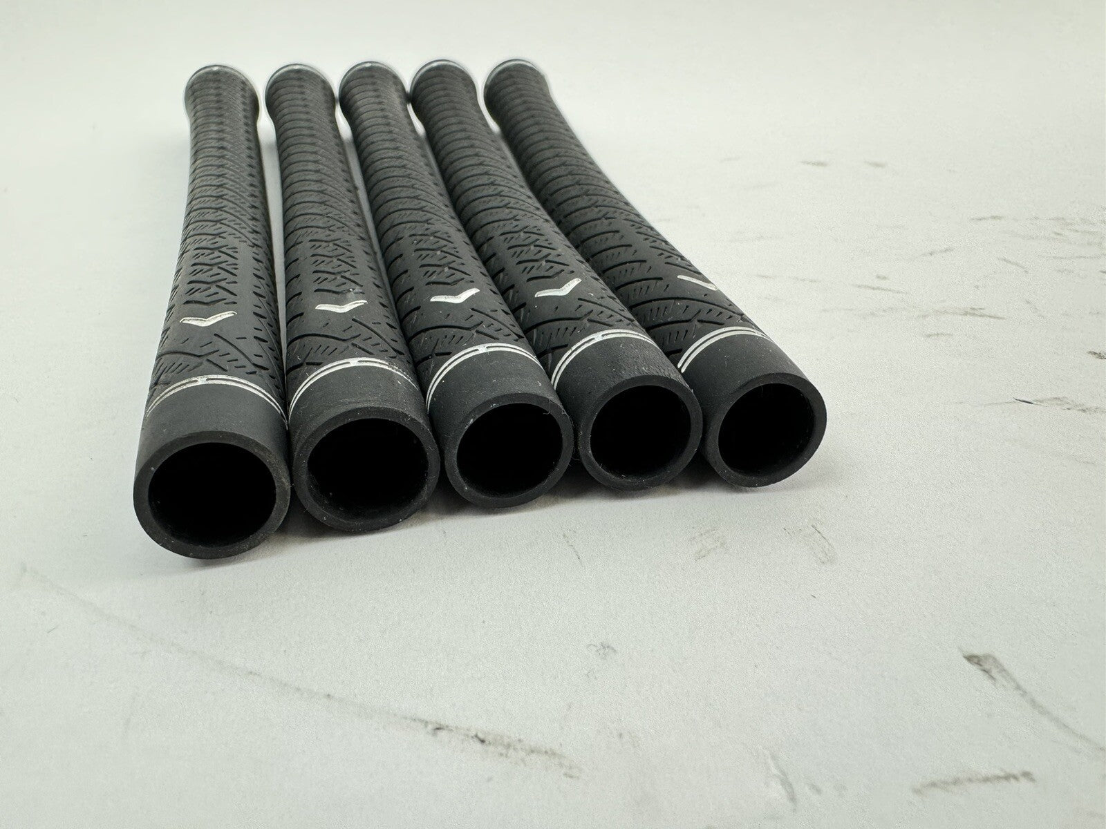 Golf Pride Z-Grip Golf Grips (5) Callaway /Standard /Black /White /Pulled /342009