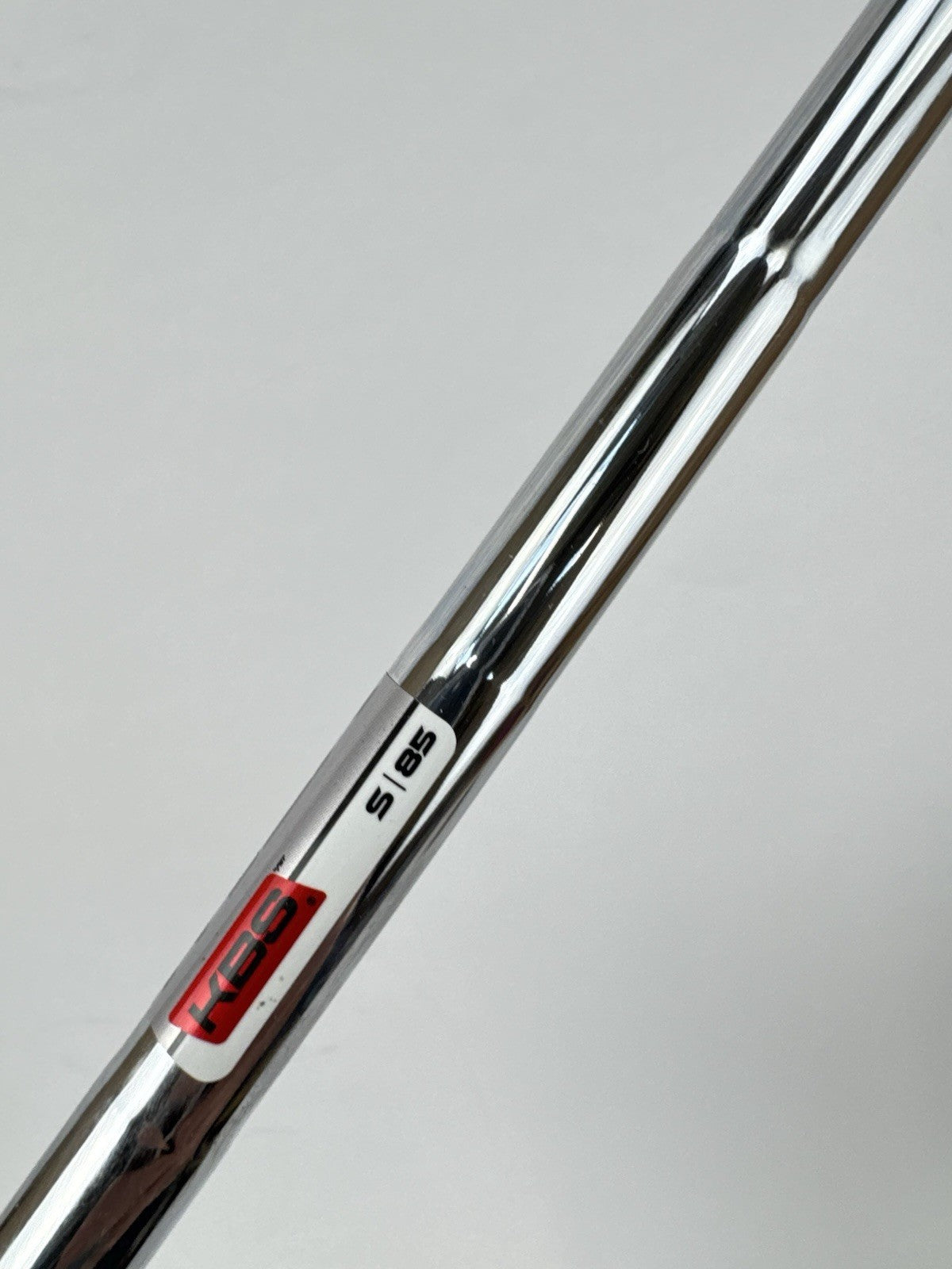 KBS Max 85 Iron Shaft Stiff Flex Steel 35.5” /0.370 Parallel /349626