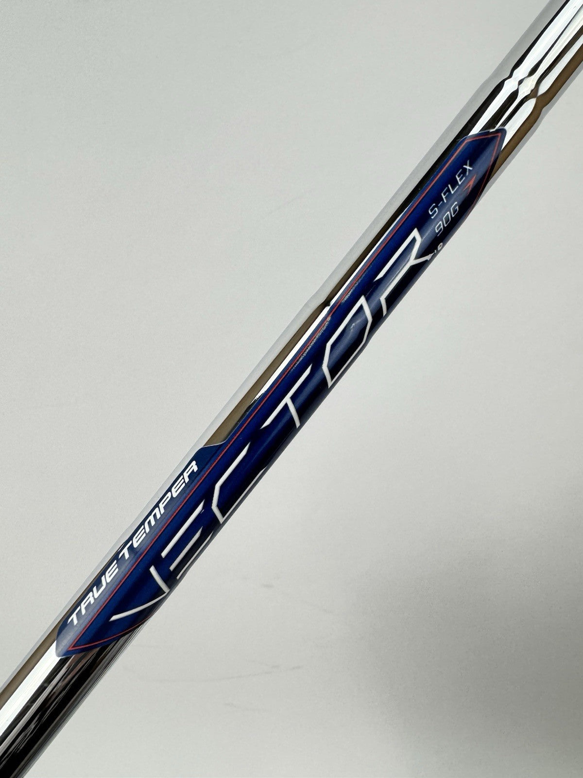 True Temper Vector Iron Shaft 90G Stiff Flex Steel 36” /0.370 Parallel /348071