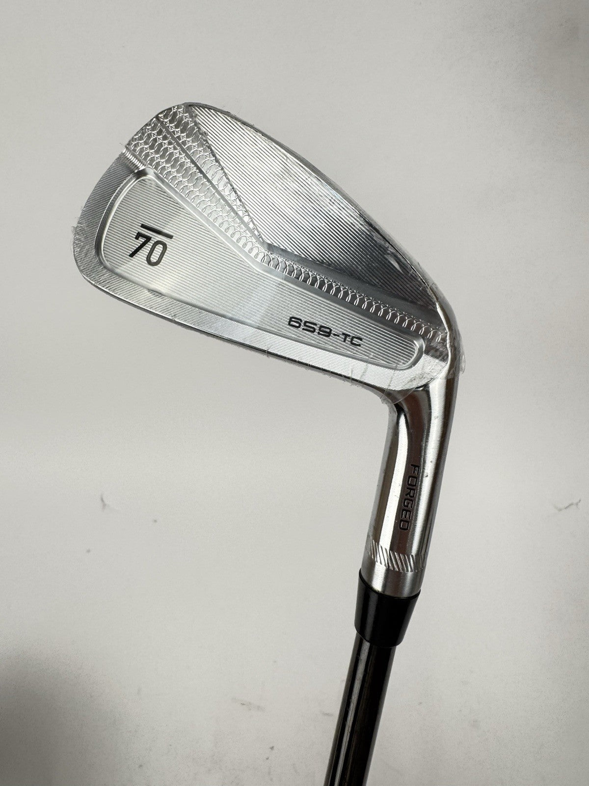 Sub70 659 TC 4 Iron Forged KBS $-Taper 120 Blackout Stiff Steel /Right /355380