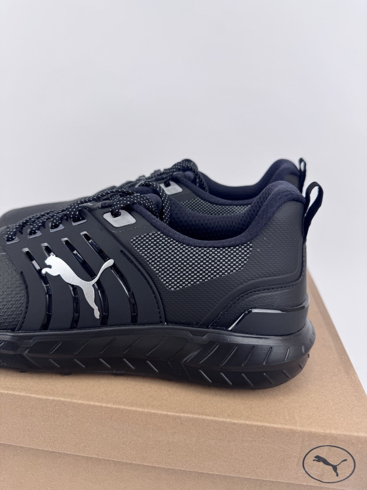 Puma Ignite Elevate 2 Tour Men's Golf Shoes Size UK 10 Black Waterproof/319211